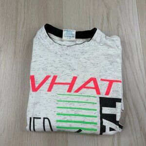 Belton Mens Gray What Ever It Talks Cotton Short Sleeve Graphic T-Shirt Size L